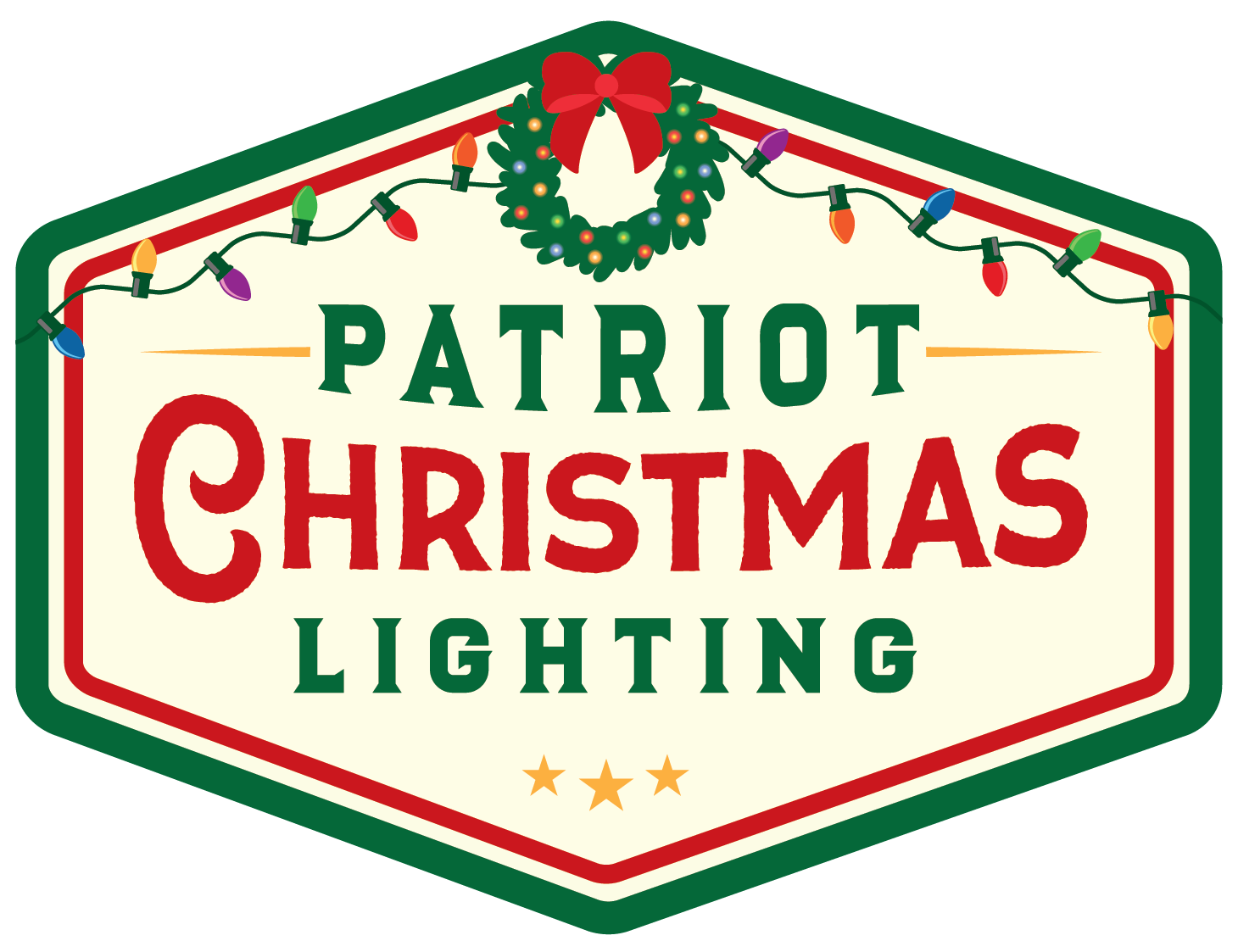 Patriot Christmas Lighting